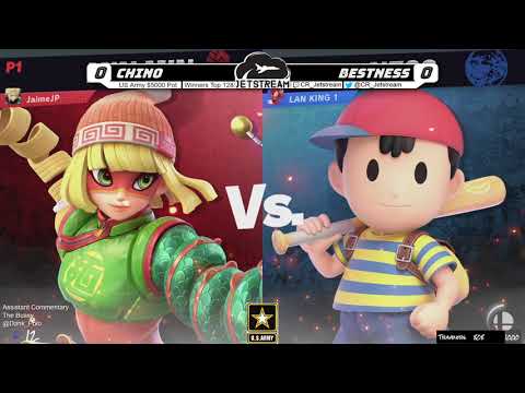 US Army $5000 Pot Winners Top 64 - Chino (Min Min) Vs. BestNess (Ness) Smash Ultimate - SSBU