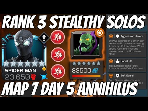 Rank 3 Stealthy WRECKS Map 7 Day 5 ANNIHILUS Mini-Boss!