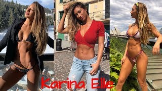 Karina Elle Ultimate Fitness Body and Workout | Female Fitness Motivation
