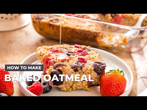 How to Make Baked Oatmeal