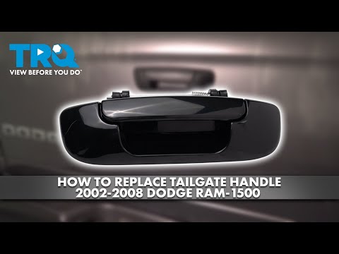 How to Replace Tailgate Handle 2002-2008 Dodge Ram 1500