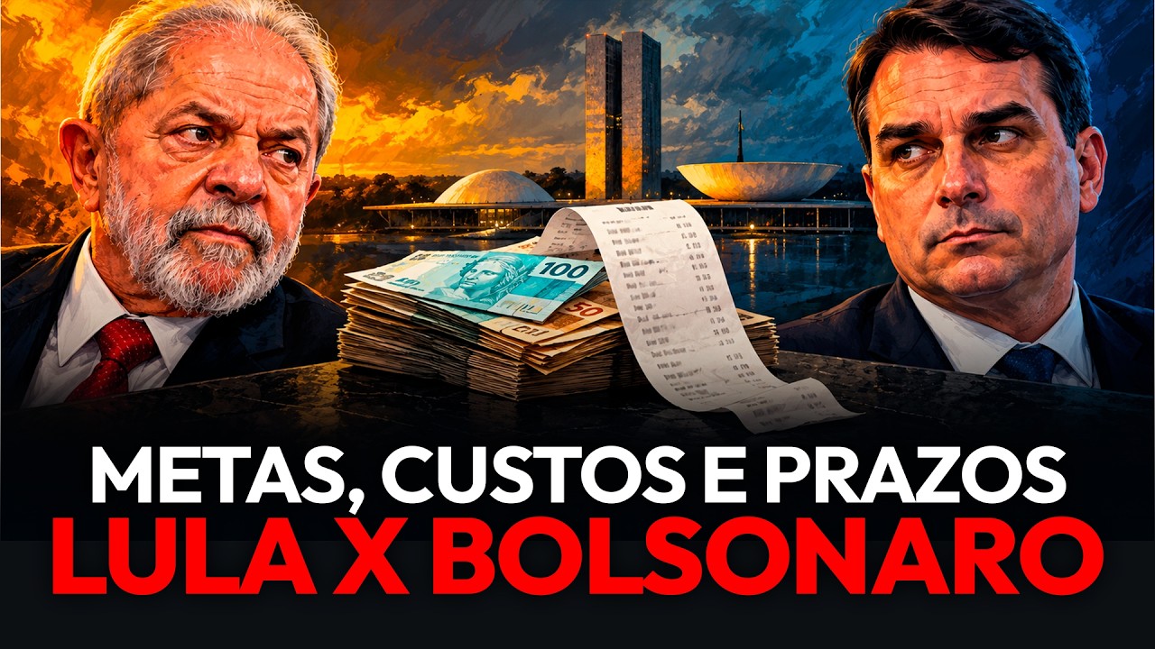 LULA X FLÁVIO BOLSONARO: COMPARE OS PLANOS DE GOVERNO PARA 2026 | Market Makers Originals #05