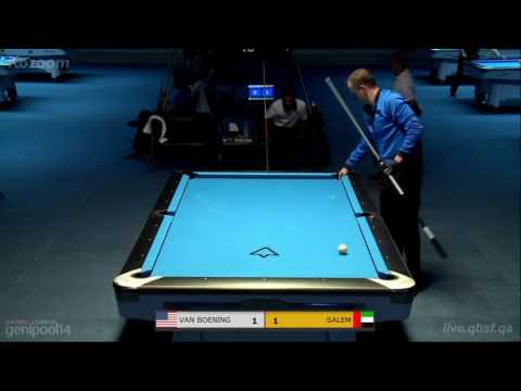 Shane Van Boening vs Omran Salem | 2015 World 9-ball Championship Group 10
