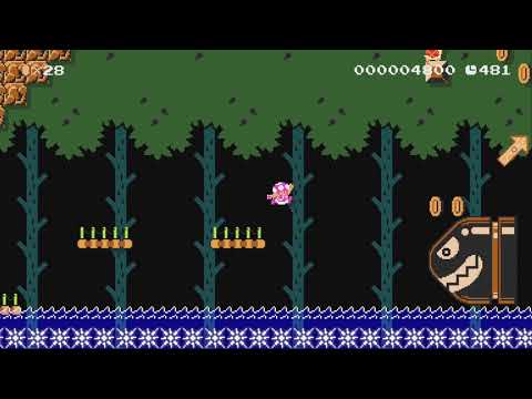 The Jungle Caverns by CubeBounce - Super Mario Maker 2 - No Commentary 1bv