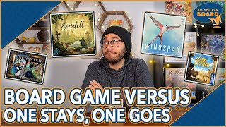 Board Game Versus | 6 Games, 3 Matchups! | Ep. 2 | If you HAD to KEEP One and DITCH the Other!