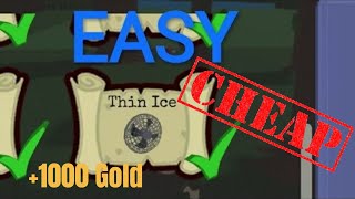 How to do the Thin Ice quest in Build A Boat For Treasure(2024)