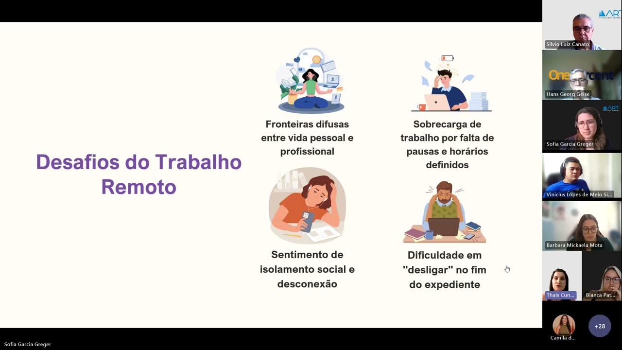 ART Talks - Práticas Diárias para Equilíbrio Saudável no Home Office