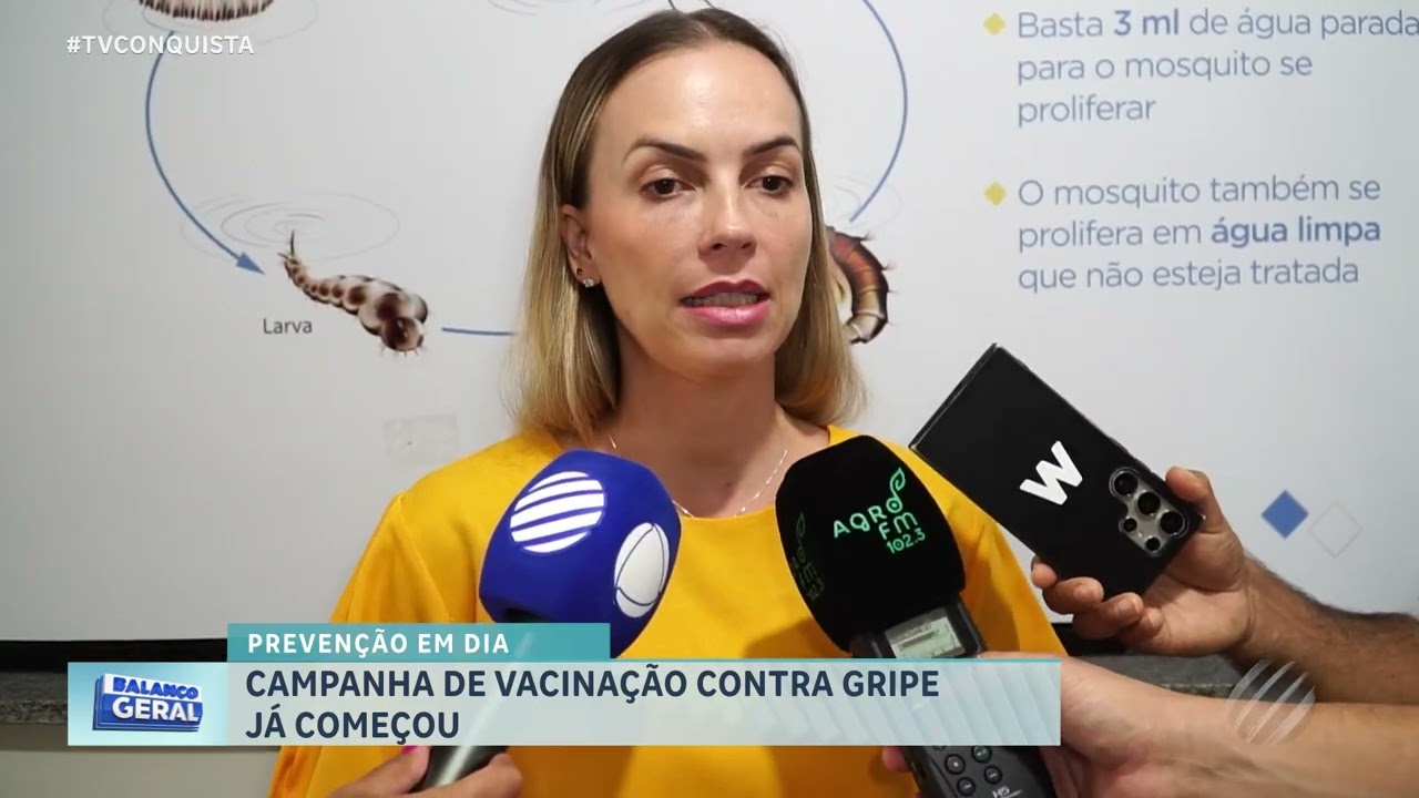 Vacinação Contra Gripe Avança em Lucas do Rio Verde e Saúde Faz Alerta aos Pais