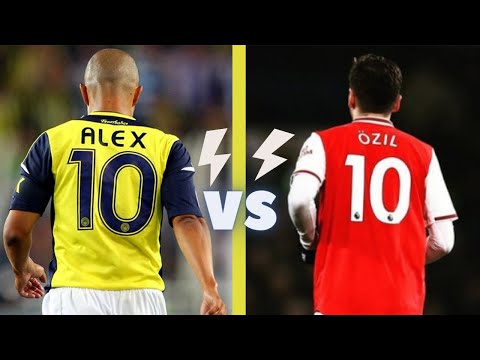 Alex De Souza vs Mesut Özil - (En İyi Paslar Ve Asistler)
