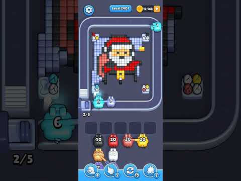 Pixel Flow Level 2407 Walkthrough