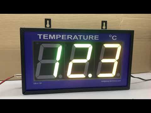 Jumbo Display Temperature Indicator LDI-01