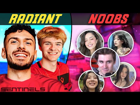 Can 5 Noobs beat 2 Radiant Players in Valorant?