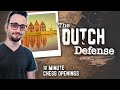 Learn The Dutch Defense Setup 10 Minute Chess Openings