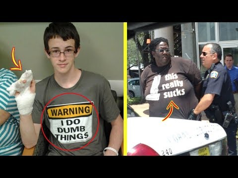 People Who Had The Perfect Shirt For The Right Moment Video