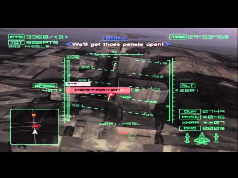 Ace Combat 4 Mission 18 Megalith