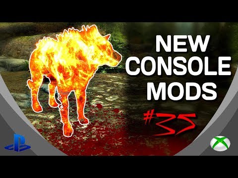 Skyrim Special Edition: ▶️5 BRAND NEW CONSOLE MODS◀️ #35 (PS4/XB1/PC)