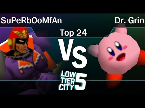 LTC 5 - PG | SuPeRbOoMfAn (C Falcon) vs Dr. Grin (Kirby) Top 24 - SSB64