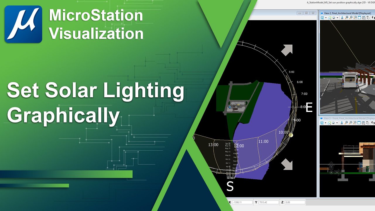 Set Solar Lighting Graphically