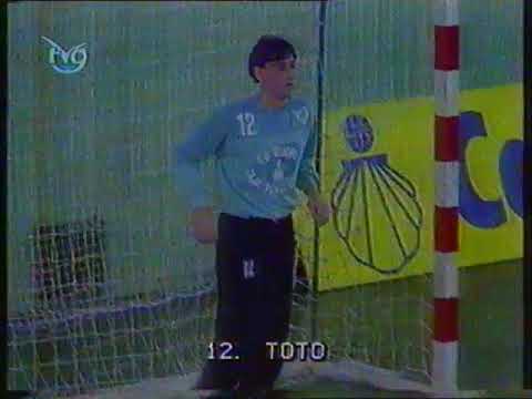 LIGA ASOBAL 1990/91 CAJA PONTEVEDRA TEUCRO 28 CACAOLAT GRANOLLERS 26