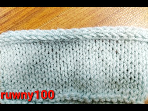 914**Casting off stitches with iCord cord from 3 stitches**Tutorial *Handcraft