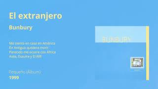 El extranjero - Bunbury