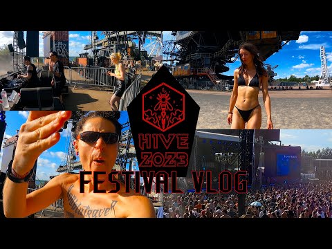 HIVE Festival 2023 vlog | Ferropolis - Die Stadt aus Eisen | Vollblutraver | #zeitfressezuziehen