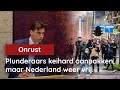 Vreedzame demonstraties toestaan, rellen aanpakken!