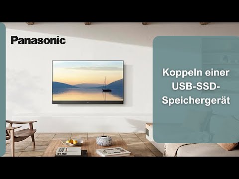 Koppeln einer USB-SSD-Speichergerät mit einem Panasonic Premium Fire TV