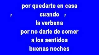 Karaoke Ricardo Arjona Niña buena