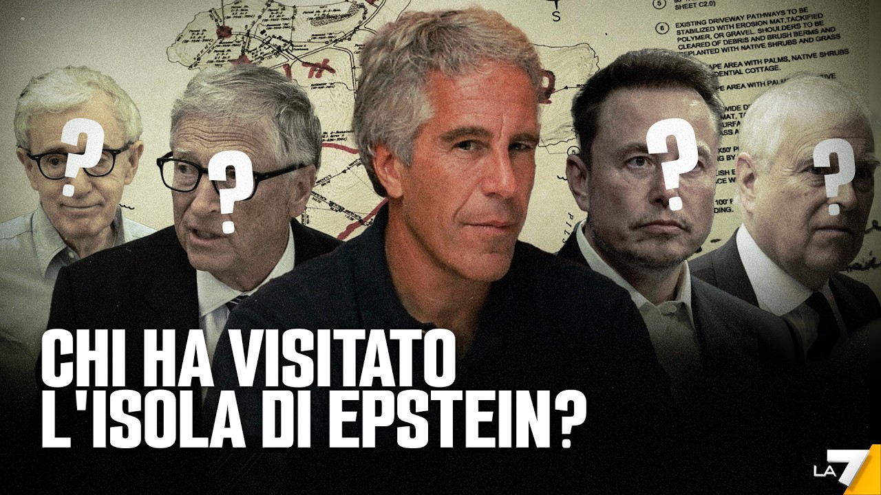 Epstein Files: chi ha visitato l'isola di Little Saint James?
