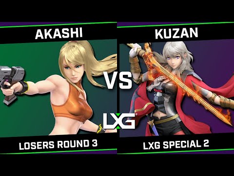 Akashi (Zero Suit Samus/Palutena) vs Kuzan (Byleth) - LXG Special 2