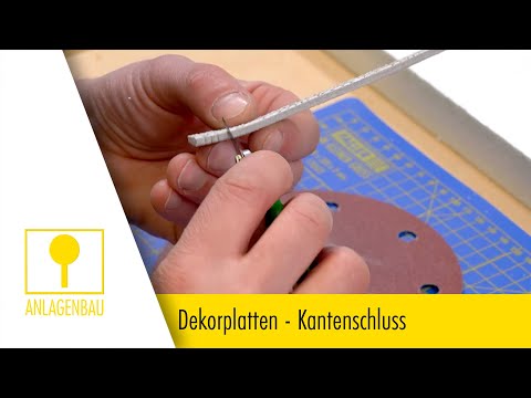 FALLER Werkstatt #08 – Dekorplatten / Decorflex – Kantenschluss [4/7]