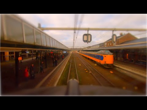Hyperlapse train ride through the Netherlands HYPERLAPSE HOLLAND Zwolle - Amersfoort