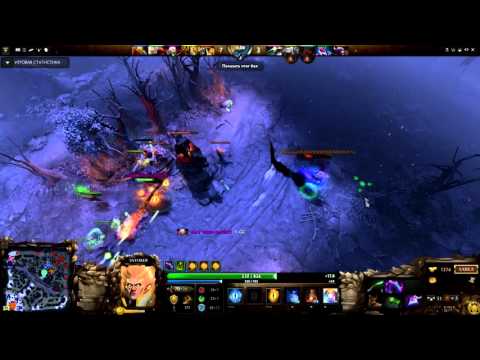 EG Arteezy Invoker Rampage