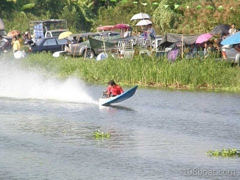 rc thai long tail racing boat – stepped hydroplane thai