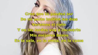 TU PUEDES SER   THALIA con letra