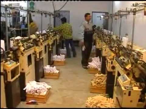 Gloves knitting machinery