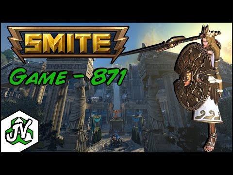 Smite Gameplay - Game 871 - Athena Solo