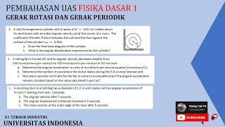 Latihan Soal Persiapan Ujian Fisika Dasar | Universitas Indonesia | Soal Fisika Dasar 1 2024