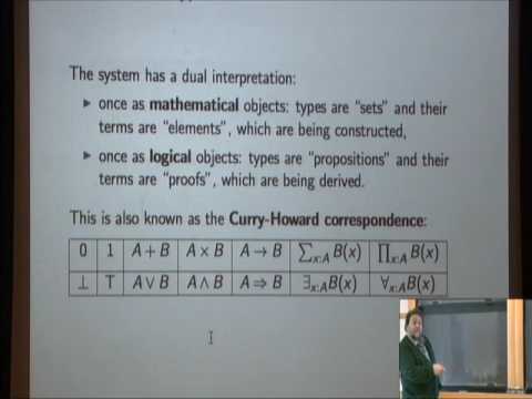 Univalent Foundations Seminar - Steve Awodey