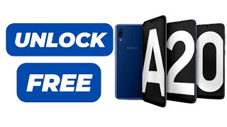 How to unlock Samsung Galaxy A20 Network Unlock