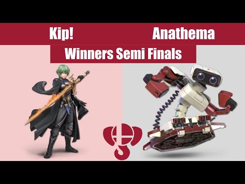 TUB 8/26/22 WINNERS SEMI FINALS - Kip! (Byleth, Pyra/Mythra) Vs. Anathema (R.O.B.)