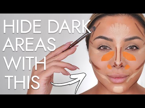 HOW TO USE ORANGE COLOR CORRECTOR ON DARK AREAS | NINA UBHI