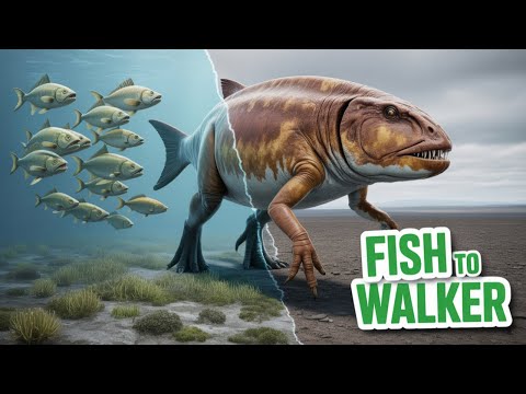 When Fish Took Their First Step on Land |The Tiktaalik Story