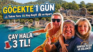 Fethiye Göcek'te Uygun Tatil: 3 TL'ye Çay, Tekne Turu ve Apart Önerisi