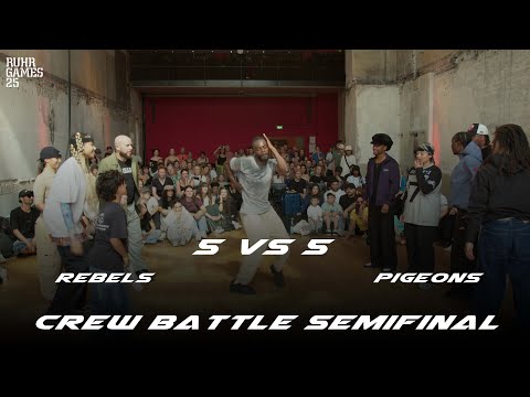Rebels VS Pigeons | 5vs5 Crew Battle Semifinal | Ruhr Games 2025