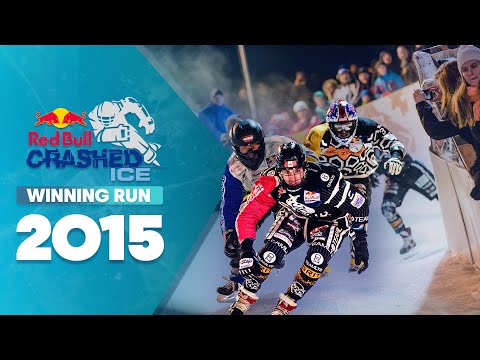 Men's Winning Run In Helsinki, Finland | Red Bull Crashed Ice 2015