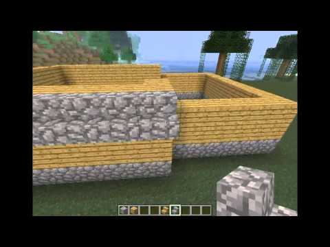 comment on construire une maison dans minecraft