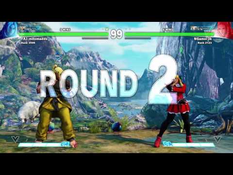 Awesome footsies match against a good Karin