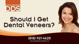 preview picture of video 'What Are Dental Veneers -  Northridge Family and Cosmetic Dentist - David Shannon DDS'